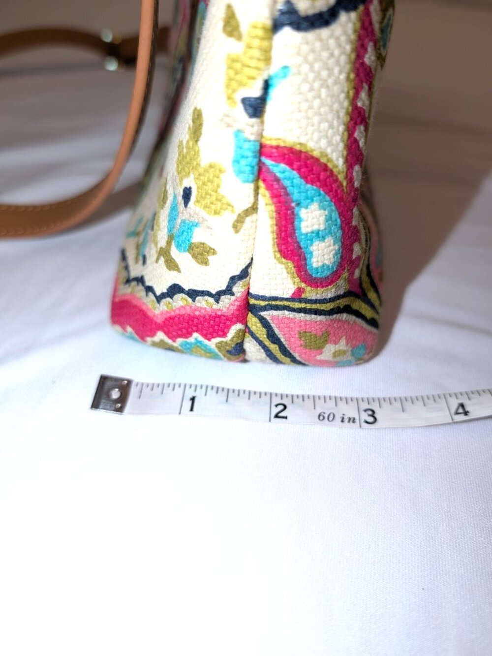 Spartina 449 | Linen & Leather Salt Meadow Hipster Crossbody Bag | One Size - Picture 13 of 14